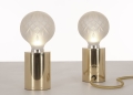 Frosted Crystal Bulb lampa stołowa Lee Broom