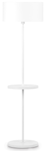 LAMPA PODŁOGOWA MONACO, BIAŁA	- IT'S ABOUT ROMI