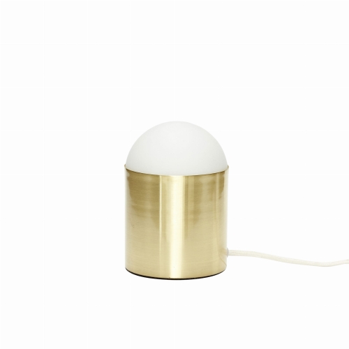PONG lampa stołowa/ biurkowa złota Hübsch 