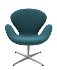 Fotel SWAN 3320 FRITZ HANSEN tapicerka DIVINA MD