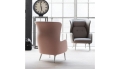Fotel Ro ™ Wingback Ro + podnóżek Fritz Hansen  