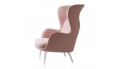 Fotel Ro ™ Wingback Ro + podnóżek Fritz Hansen  