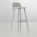 Stołek barowy H65 lub H75 Nerd Muuto - różne kolory