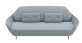Sofa FAVN JH3 FRITZ HANSEN tapicerka HALLINGDAL
