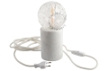 Lampa stołowa z białego marmuru Zangra 010
