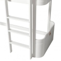 Łóżko  Mini +  low loft bed white Oliver Furniture
