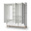 Szafa 3-drzwiowa Wood Oliver Furniture dwa warianty