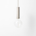Zawieszenie Collect długie Socket Light Grey Ferm Living 