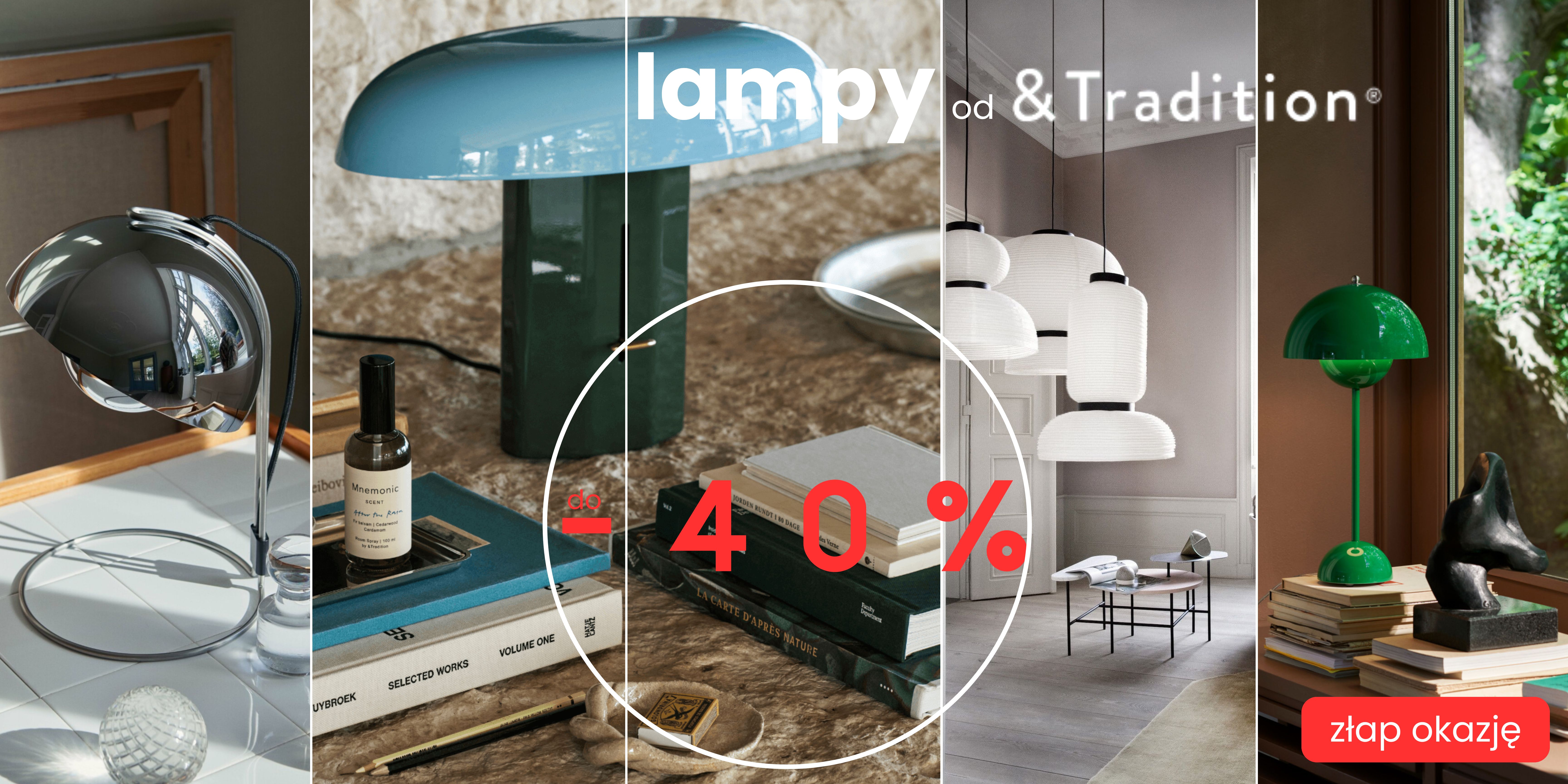 lampy &Tradition do -40%